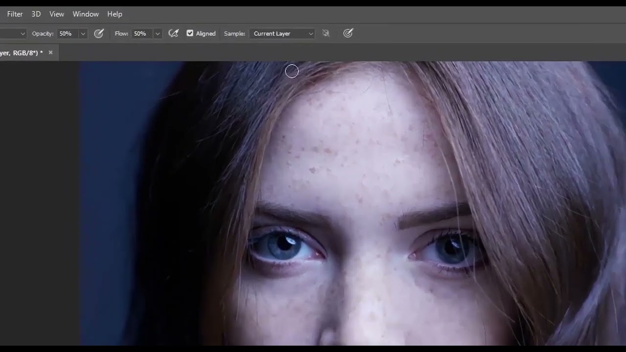 Photoshop Retouching Masterclass | Portrait Retouching - Frequency Separation