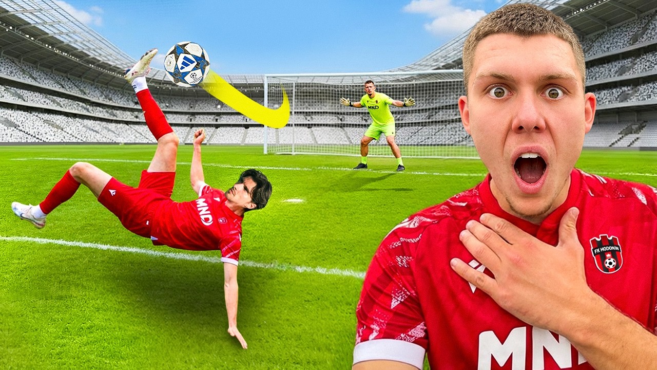 Vyzval Jsem Tým ze 3. LIGY na Brutální Fotbalový Souboj a TOHLE SE STALO....😱⚽️