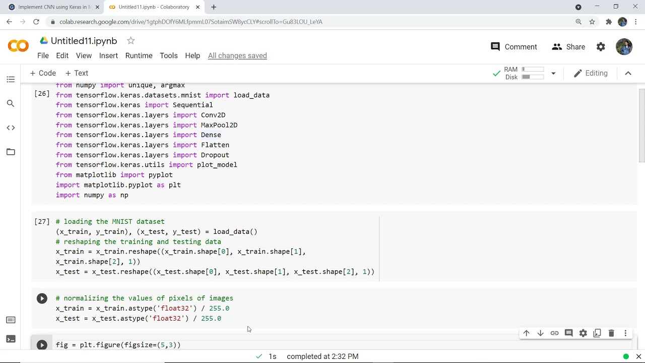 How to develop a Convolutional Neural Network MNIST Handwritten digits classification Tensorflow 2.x