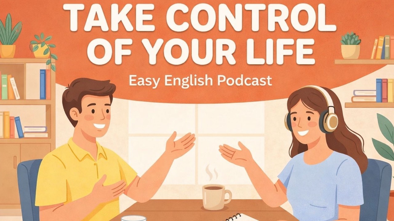 Take Control of Your Life | Easy English for Beginners | English Podcast