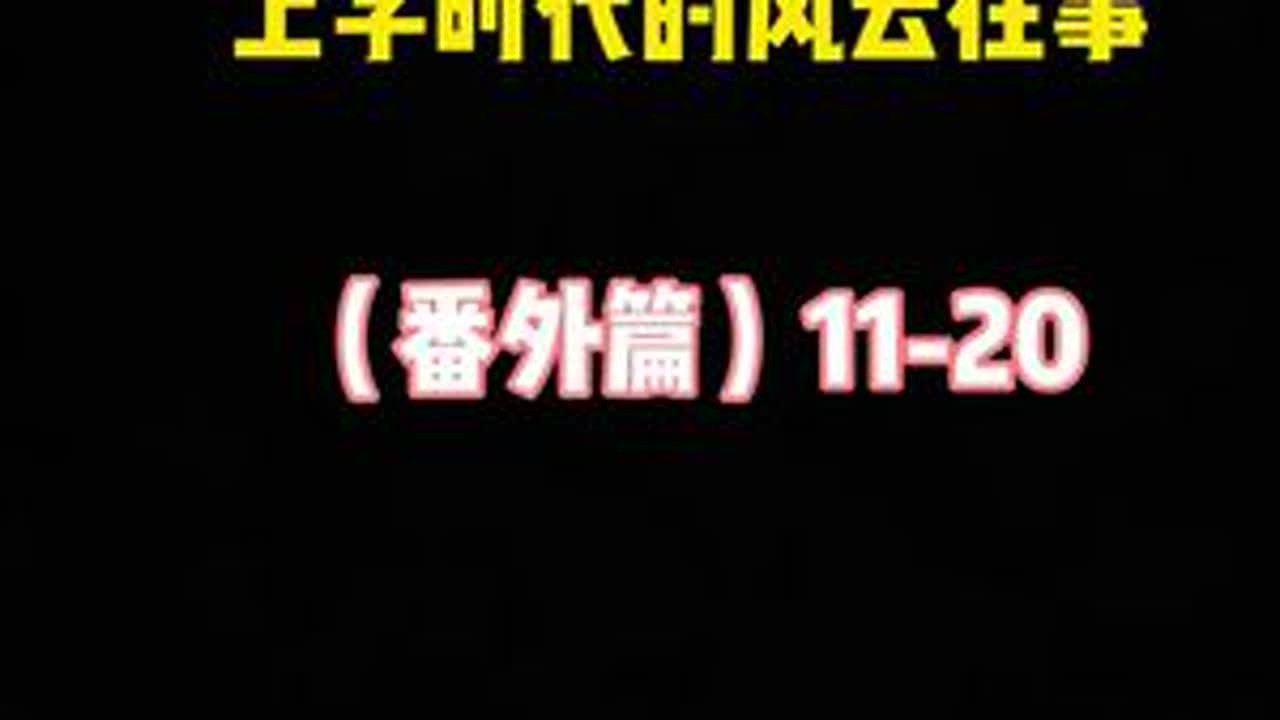 上学时代的风云往事（番外篇）11-20#大小姐夫 #柳条胡同 #大小姐夫合集睡觉版 #一人分饰多角