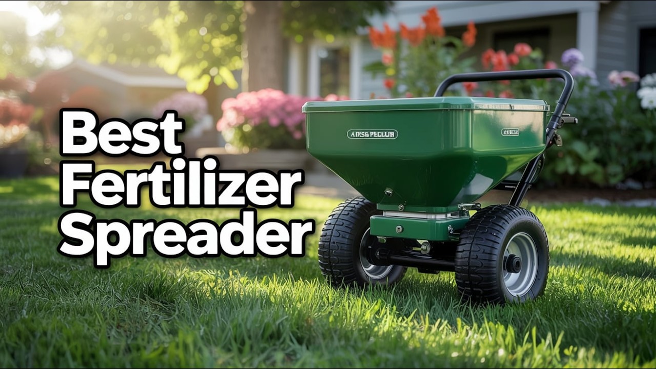 Best Fertilizer Spreader 🔥 Top Rated Fertilizer Spreader For a Healthy Lawn