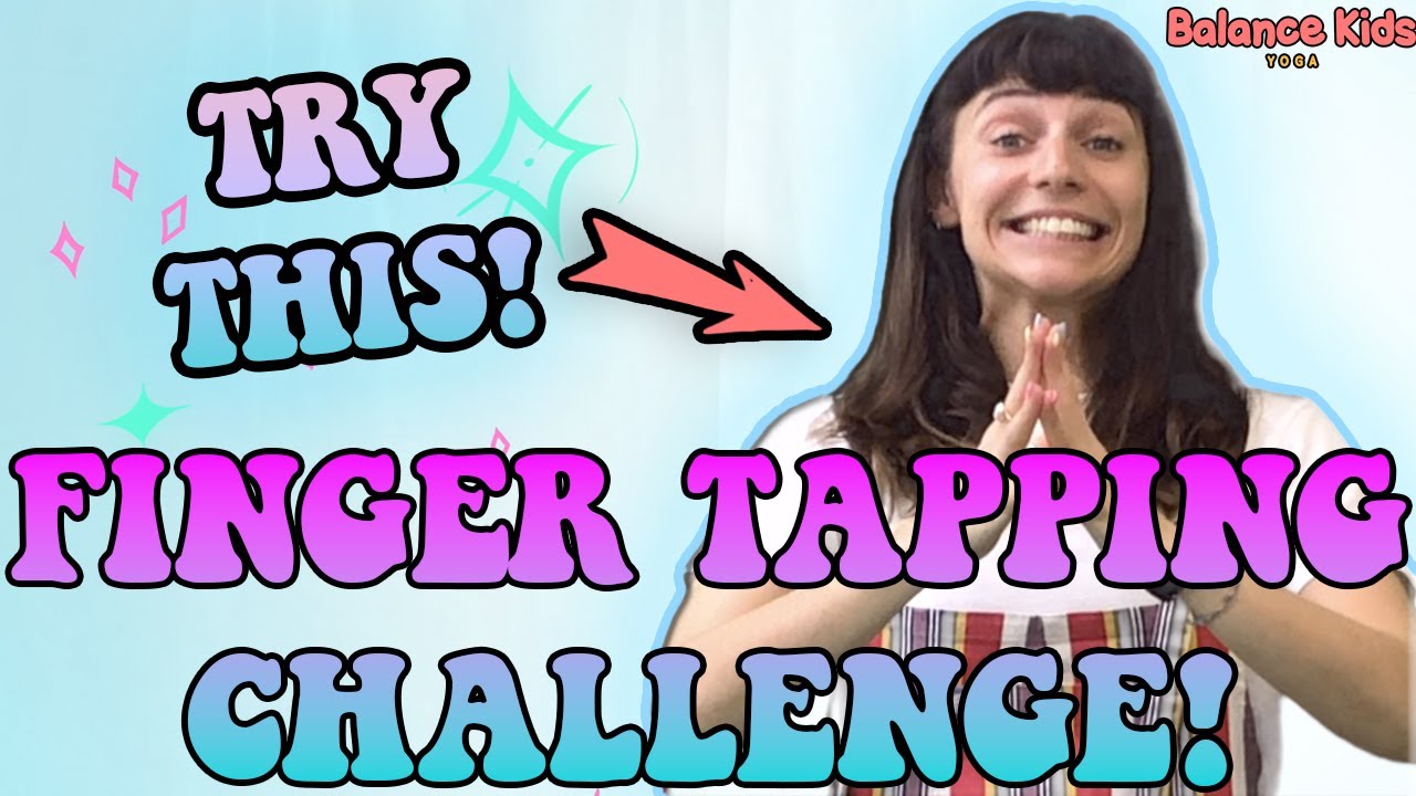 FINGER TAPPING | 🫶🏻 TRY THIS! A mindfulness challenge for strong focused brains🧠