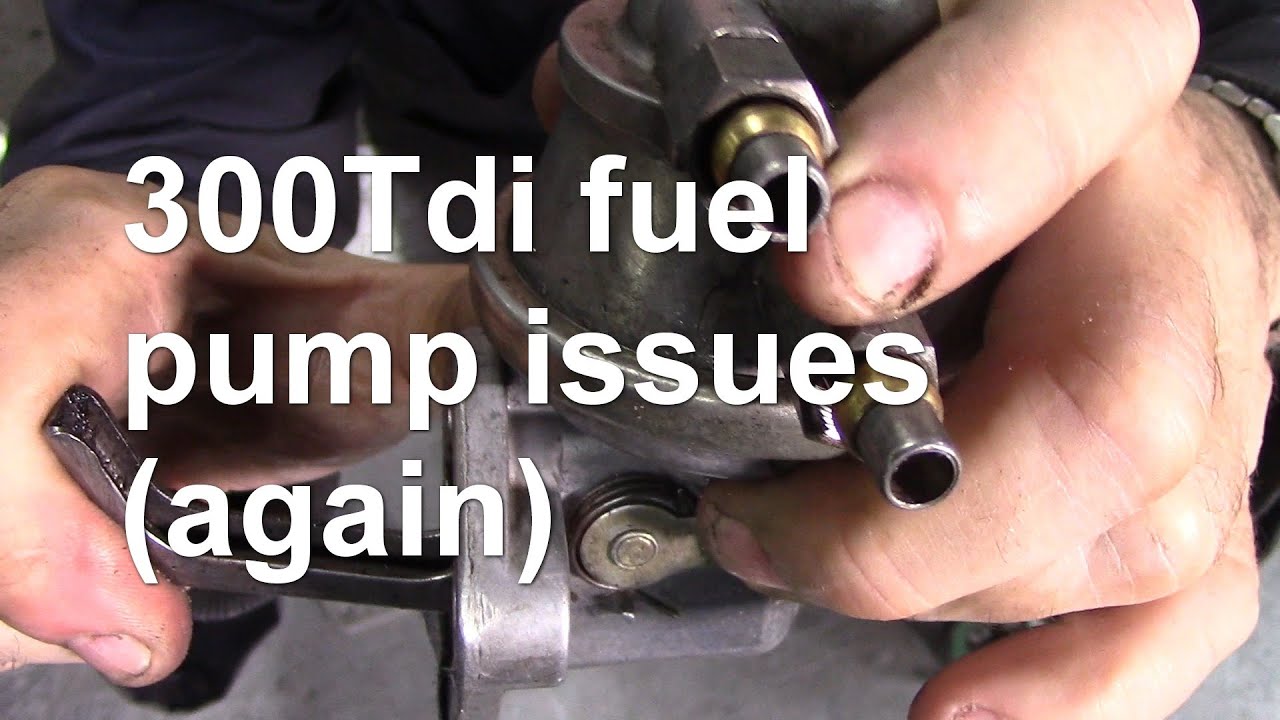 300Tdi fuel pump issues (Again!)