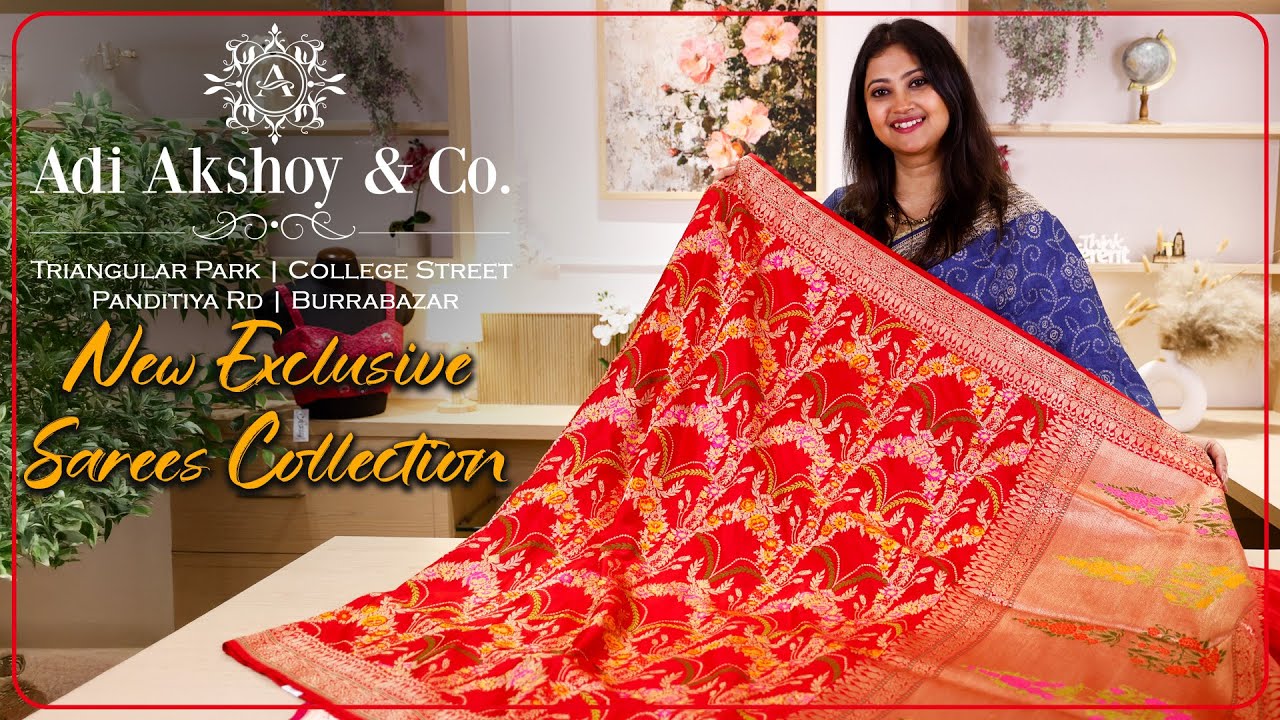 🎉Celebrate the Spirit of Rath Yatra with Adi Akshoy!🎉New Exclusive Sarees Collection