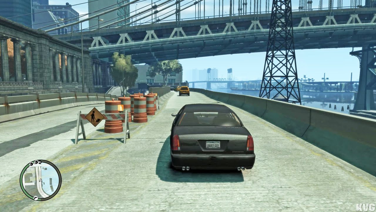 Grand Theft Auto 4 - Albany Washington - Gameplay (PC UHD) [4K60FPS]