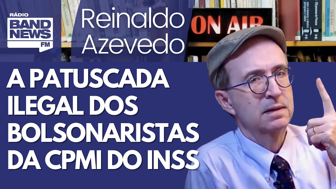 Reinaldo – Bolsonaristas da CPMI do INSS fraudam votação para quebrar sigilo já quebrado de Lulinha