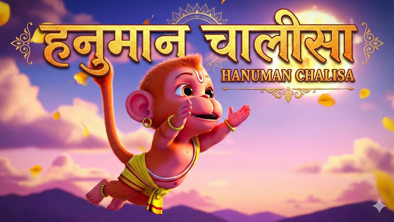 श्री हनुमान चालीसा | Shri Hanuman Chalisa | Full 40 Verses | Peaceful Devotional | Daily Prayer