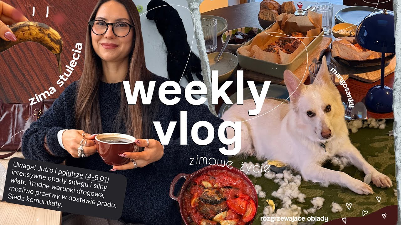 WEEKLY VLOG // gotowanie z Michem 🥣/ fit obóz Soni i Savy xD / szukanie różu / bakłażan po turecku