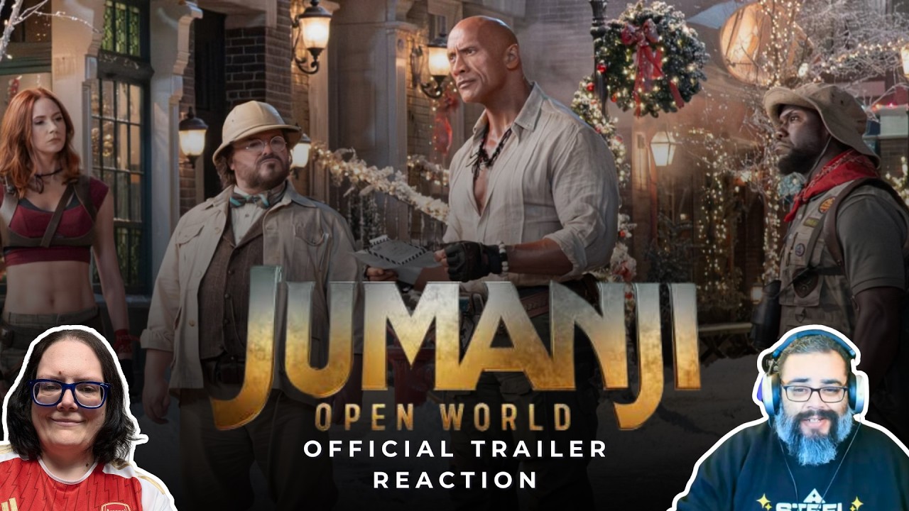 JUMANJI: OPEN WORLD Trailer Reaction &mdash; The Game Just Got Real