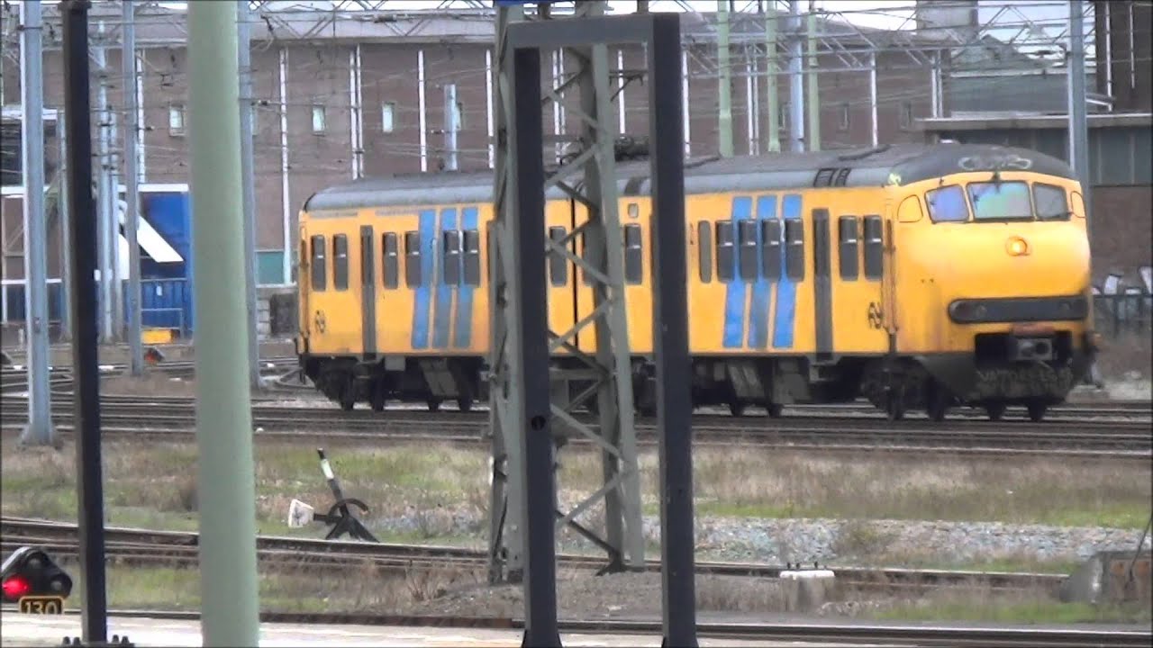 Treinen op Station Maastricht - 4 januari 2014