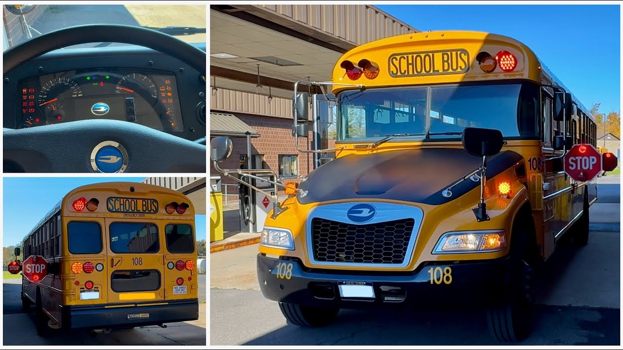 2023 Blue Bird Vision (7.3 Godzilla) Start-up and Tour