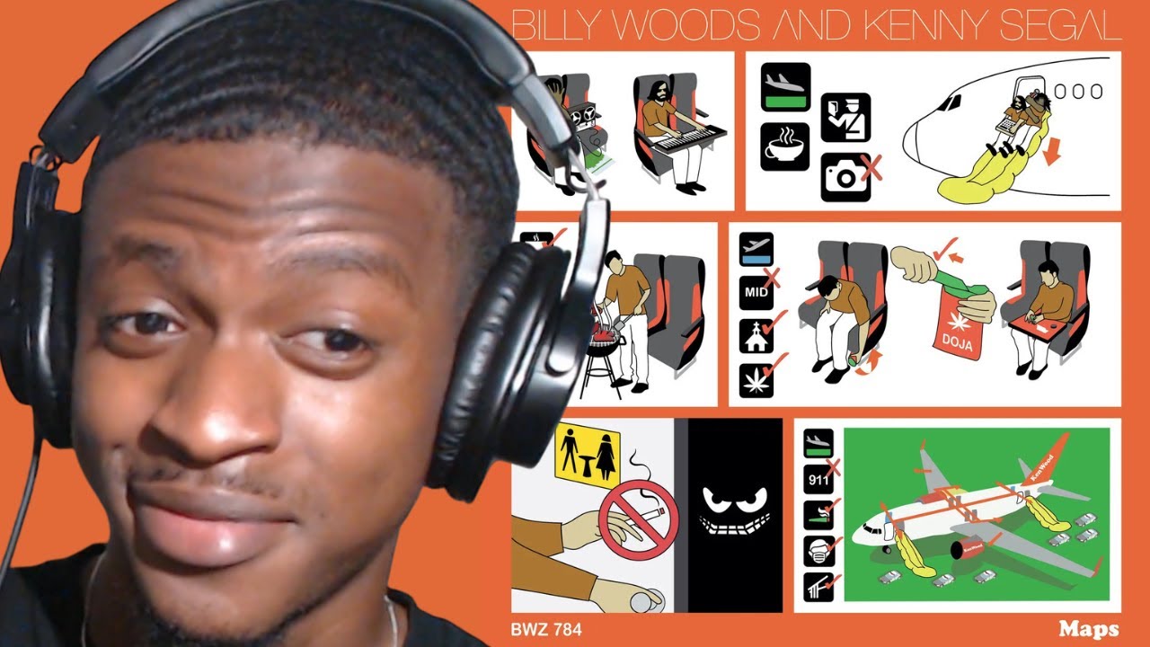Billy Woods - Maps FIRST REACTION (ADHD EDITION)