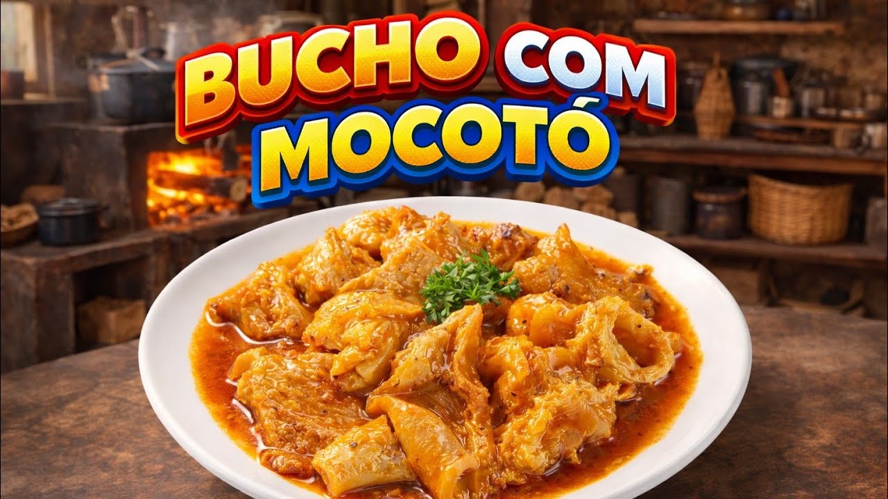 TRADIÇÃO DA ROÇA BUCHO E PÉ DE PORCO NA LENHA 