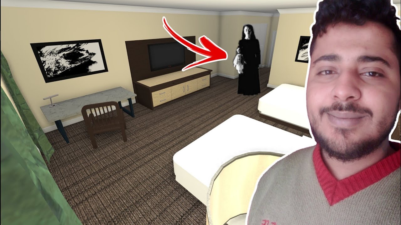 قضيت ليلة بالغرفة المسكونة في فندق روبلوكس | Roblox
