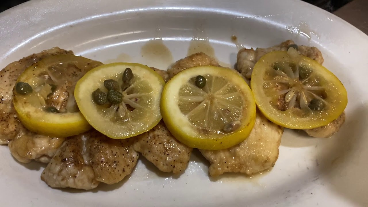 Классическая курица пикката