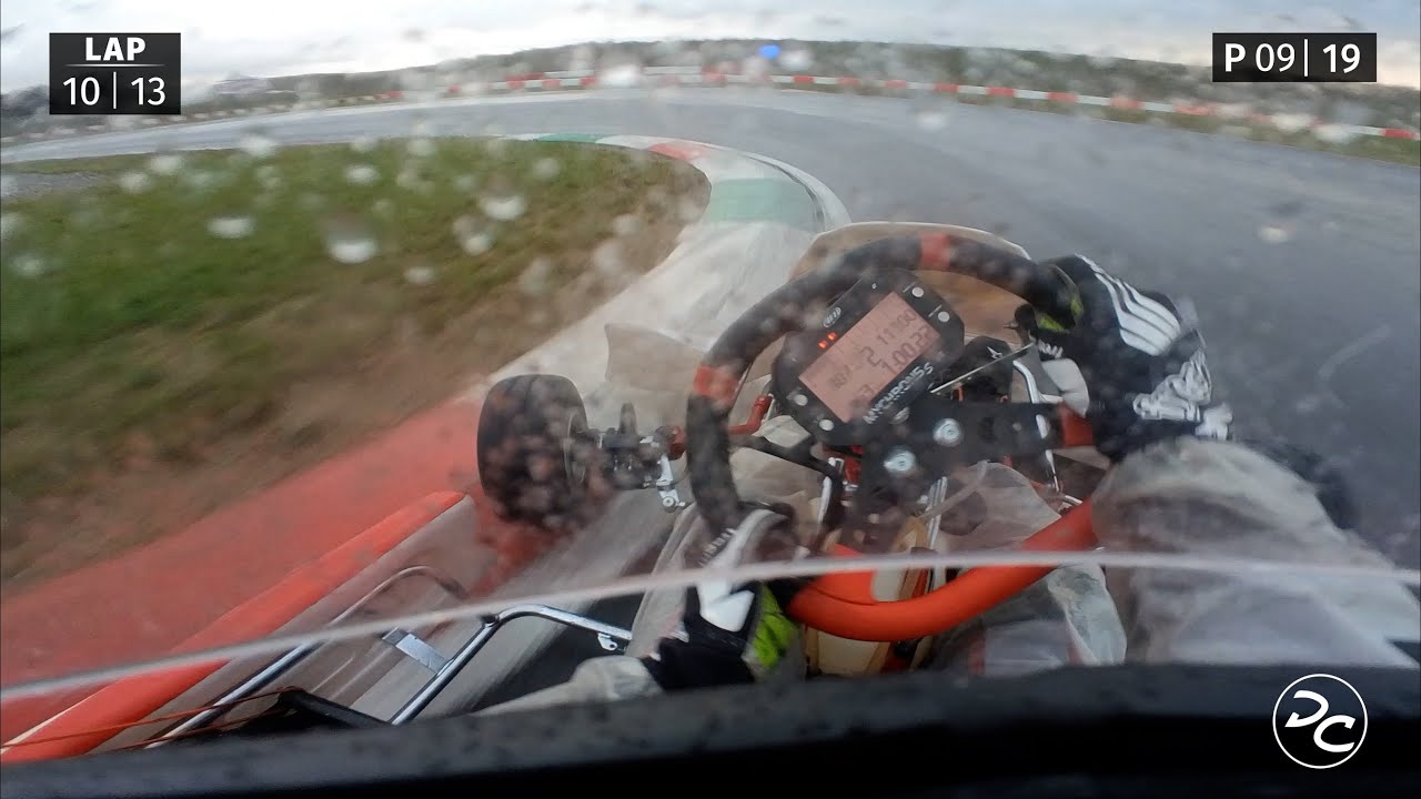 My first wet race! Franciacorta Karting Track 2021