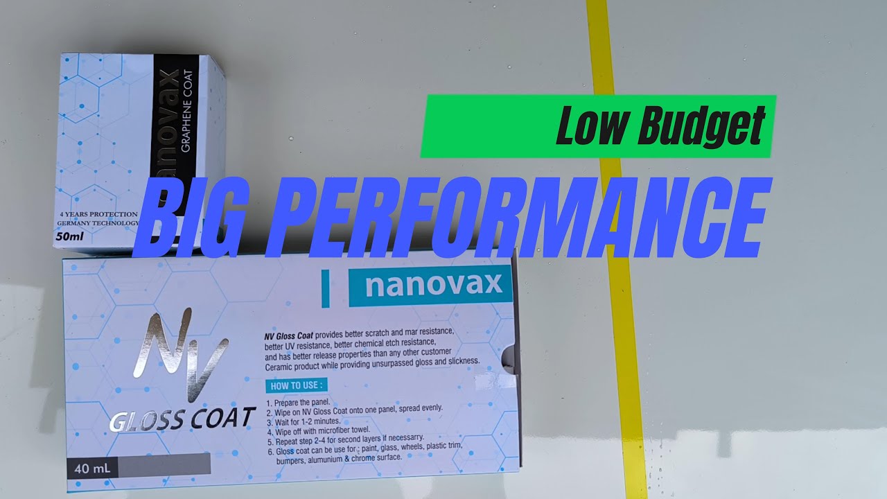 Bedah Performa Coating Baru Dari Coating Factory : Nanovax Graphene Coat & Navovax Gloss Coat