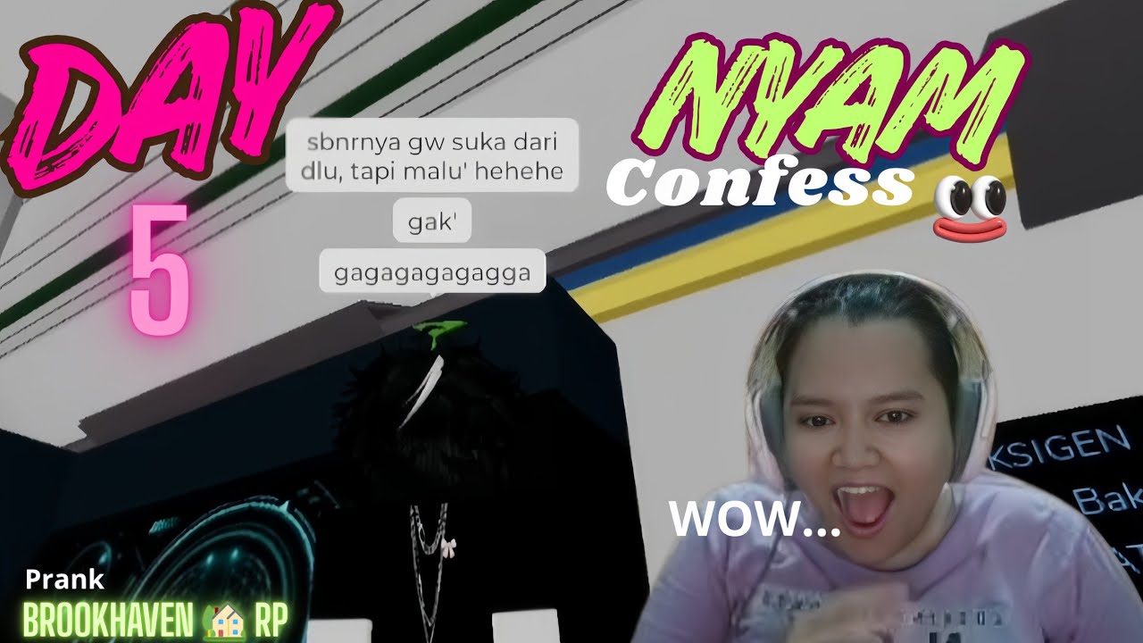 TERNYATA NYAM CONFESS KE ANIN ??? || BROOKHAVEN 🏡 RP 