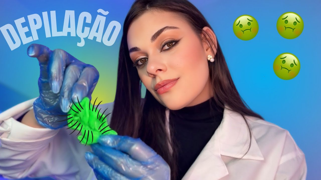 ASMR: Depilação Naquele Lugar Duvidoso Em Você 🍯😳