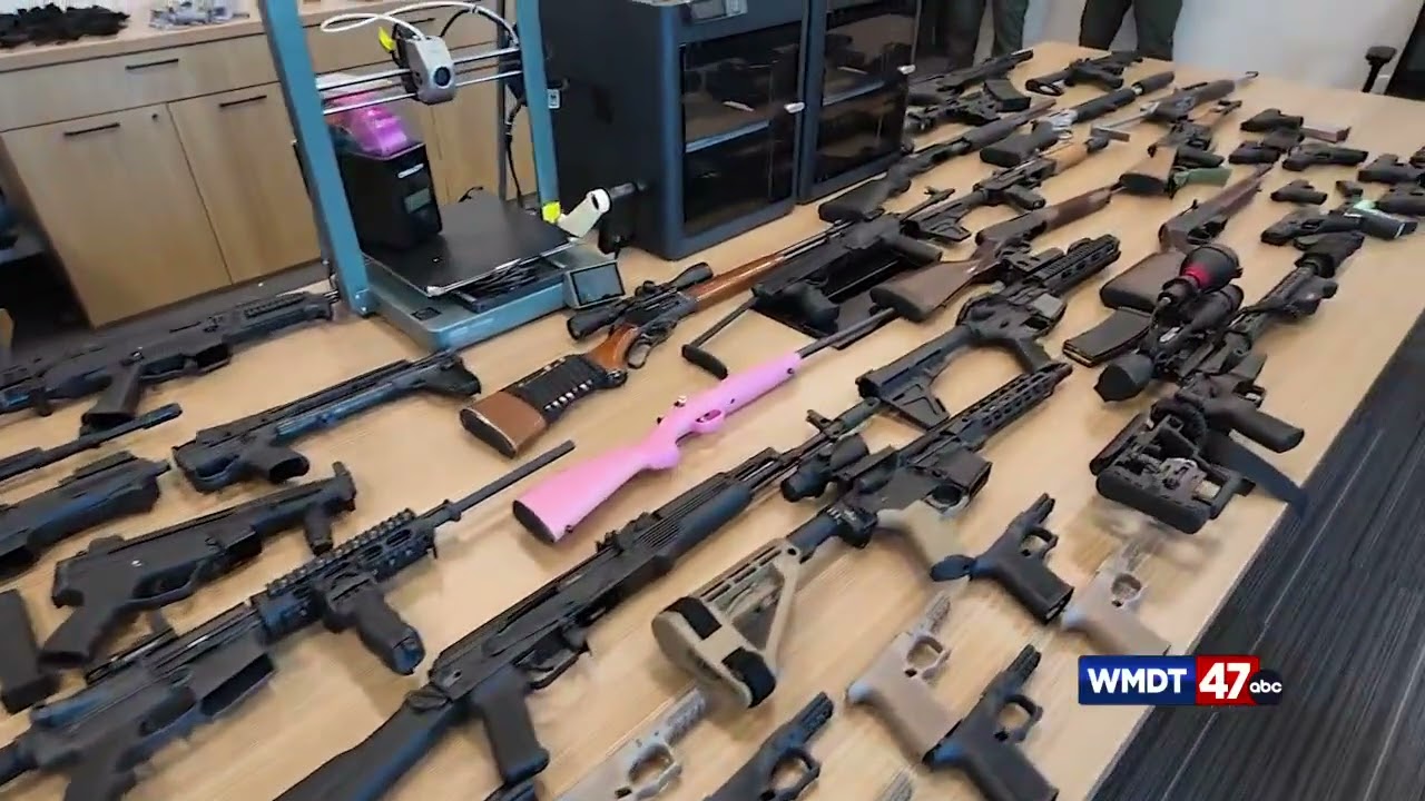 50 Guns Seized in Welfare Check || WMDT