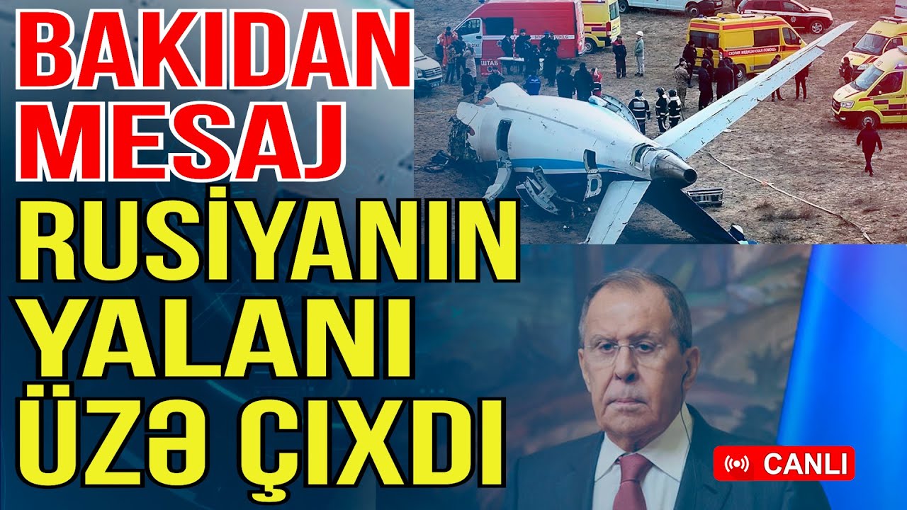 Rusiyanın yalanı üzə çıxdı- Bakıdan Kremlə mesaj - Gündəm Masada - Media Turk TV