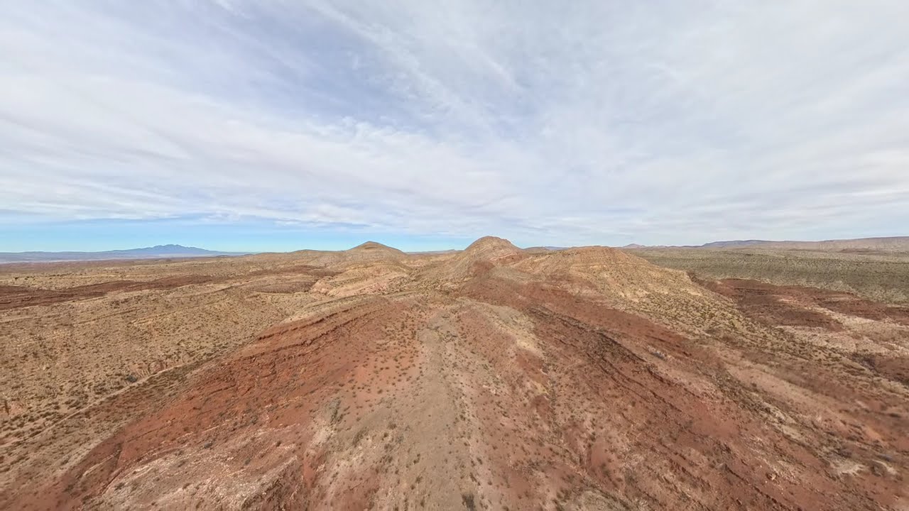 Drone Flight outskirts of Quebradas Backcountry, New Mexico 