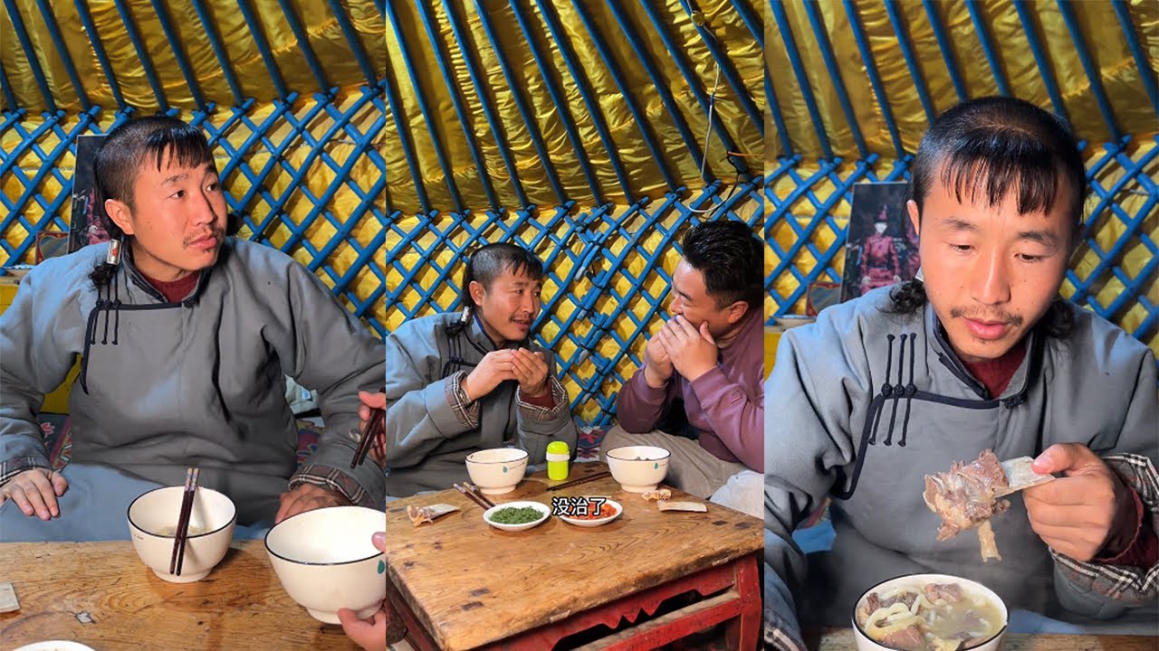 In Inner Mongolia, even steak gets stuck in your teeth!#food#delicious