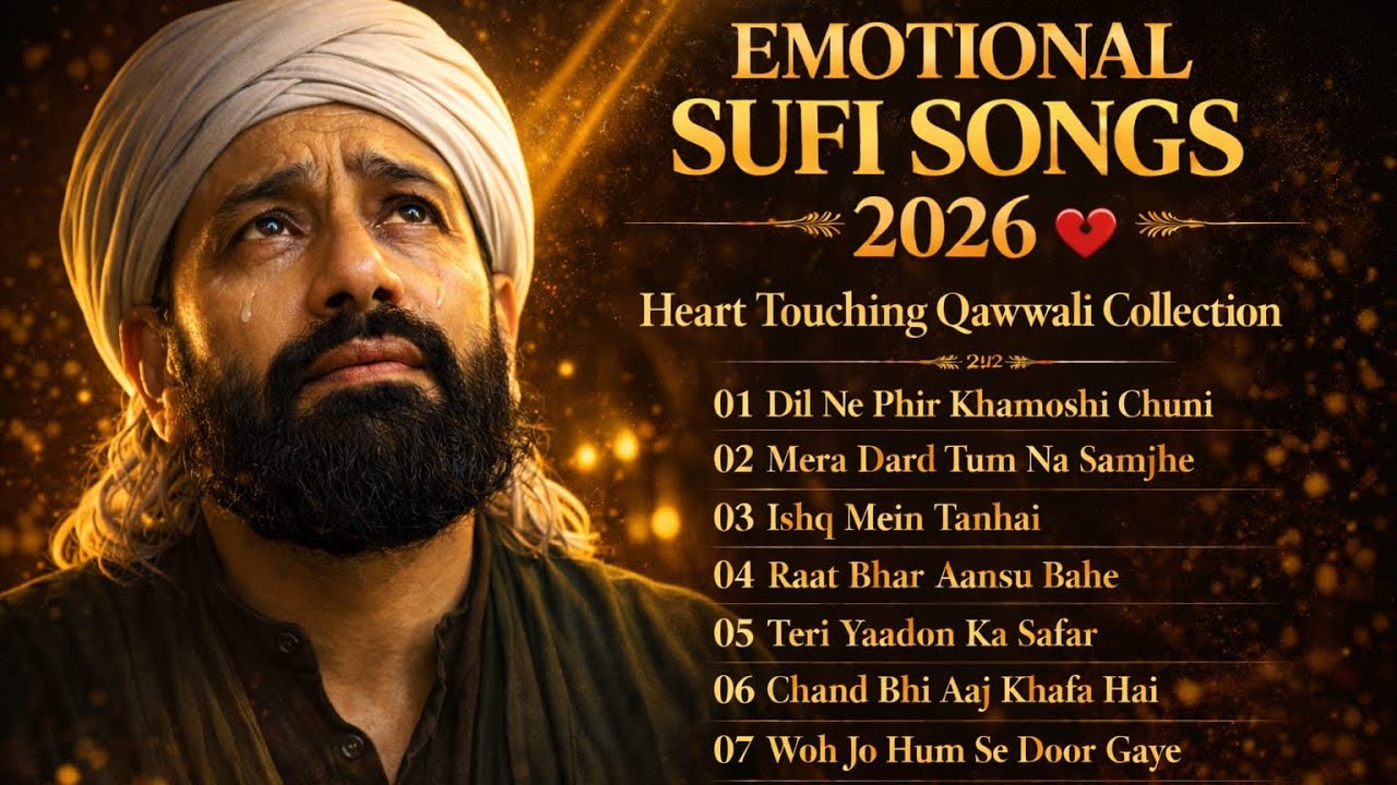 Non Stop Sufi Songs 💛 Heart Touching & Emotional Kalam | Soulful Islamic Sufi Music