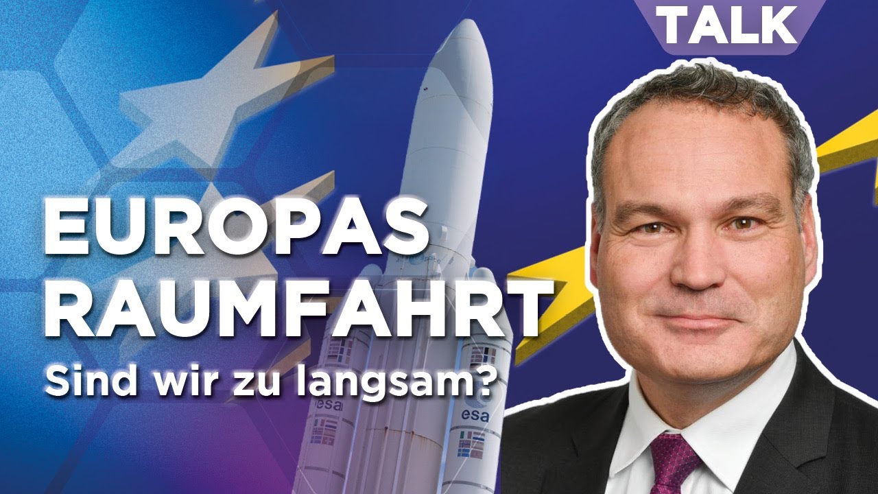 Talk: Interview zur ESA Ministerratskonferenz mit DLR Raumfahrtagentur Chef Walther Pelzer