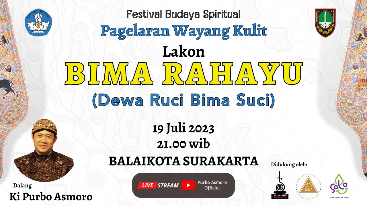 #WayangKulit Lakon BIMA RAHAYU - Dalang Ki Purbo Asmoro