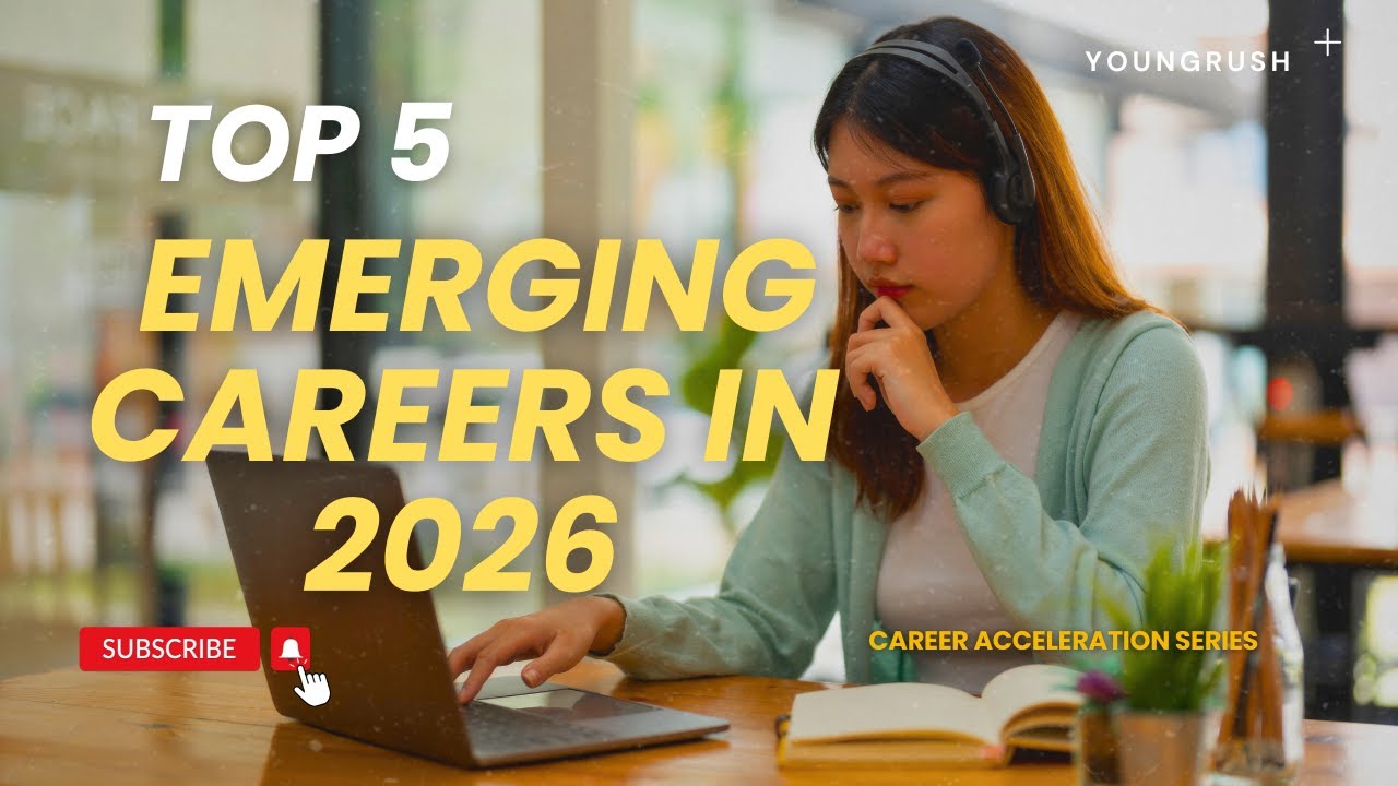 🚀 Top 5 Emerging Careers in 2026 | Future Jobs for Students | YoungRush
