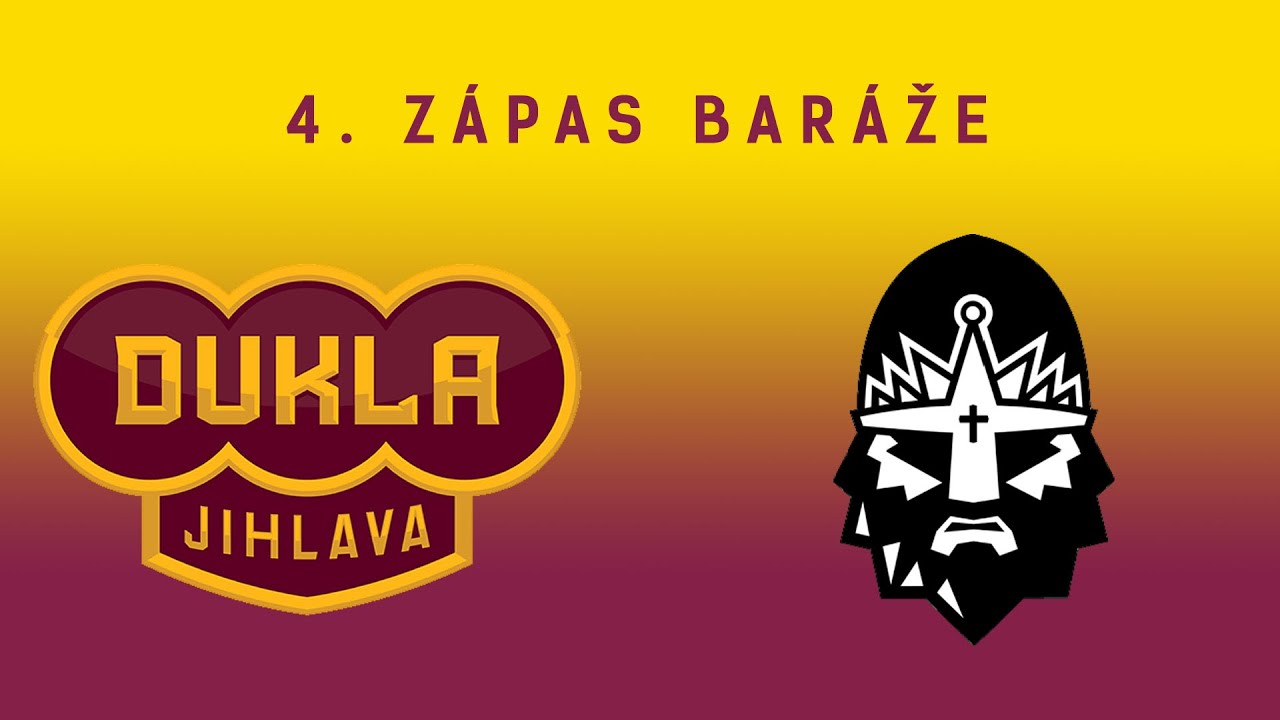 4. baráž o extraligu (22. 4. 2022) HC Dukla Jihlava - Rytíři Kladno