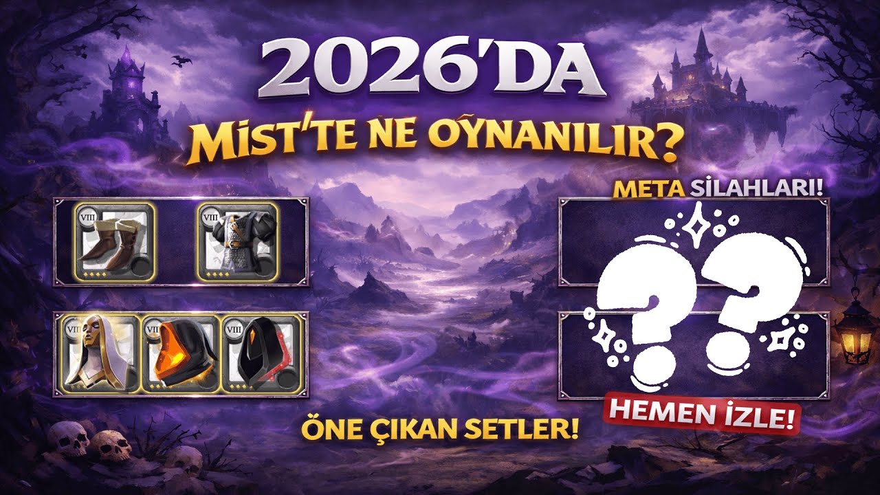 Albion Online Mist 2026 – En Güçlü Silahlar (Tier List)