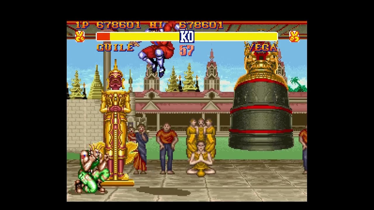 【レトロゲーム】スーパーファミコン版　ストリートファイターⅡ