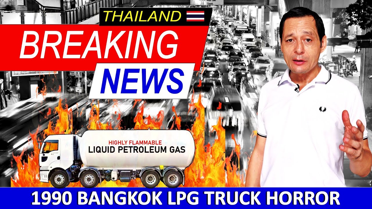 ✅THAILAND NEWS 1990: LPG Truck Horror | Driver Was Speeding Drunk & High | 92 Dead 106 Injured