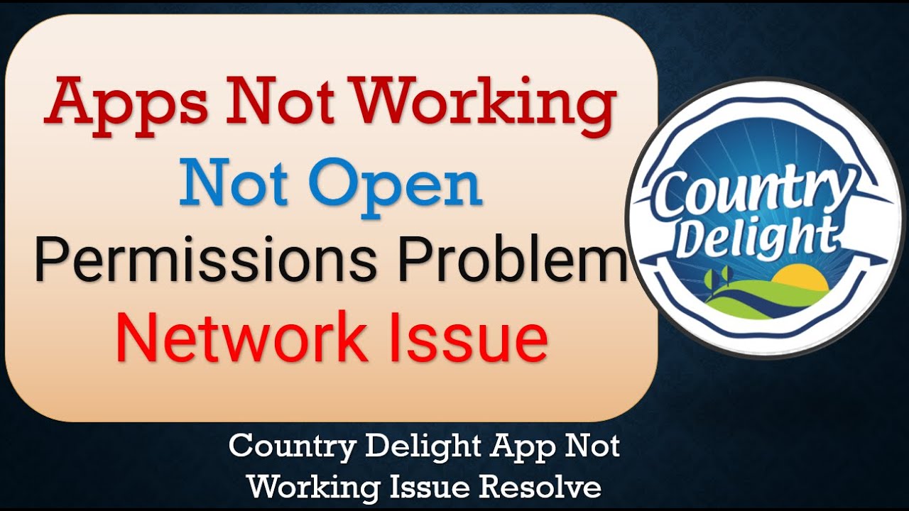 How To Fix Country Delight App not working | Not Open | Space Issue | Keeps Crashing Problem