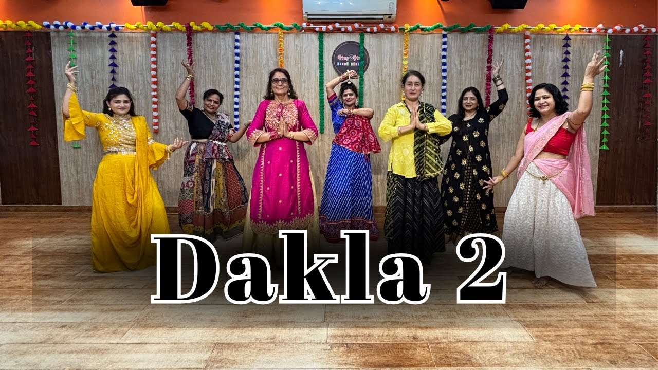 Dakla 2 | Easy Garba Steps For Beginners | Bandish projekt | Dakla 2 Dance