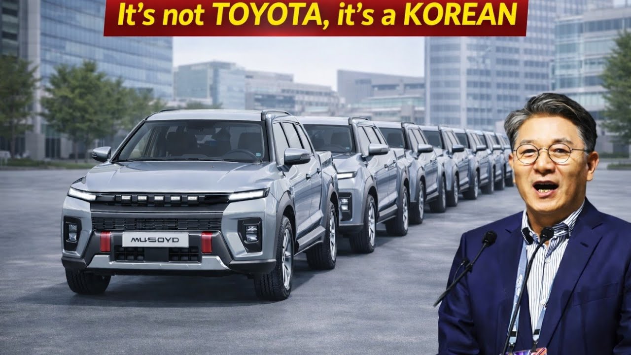 This Korean Car Maker’s Hybrid Pickup destroys not only the Ford Ranger but also Toyota Hilux!