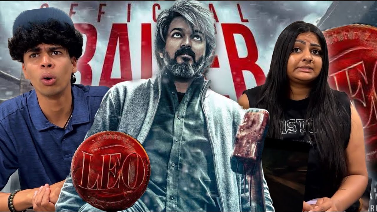 LEO Official Trailer REACTION!!! | Thalapathy Vijay | Lokesh Kanagaraj | Anirudh Ravichander