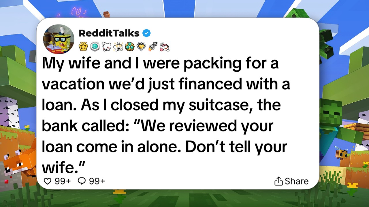 My wife and I were packing for a vacation we’d just financed with a loan. As I closed my suitcase...