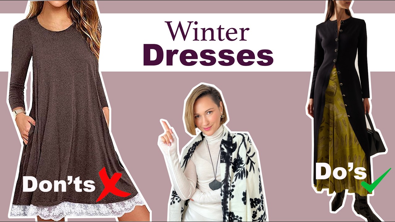 7 Must-Have Winter Dresses for a Chic Fall/Winter Wardrobe