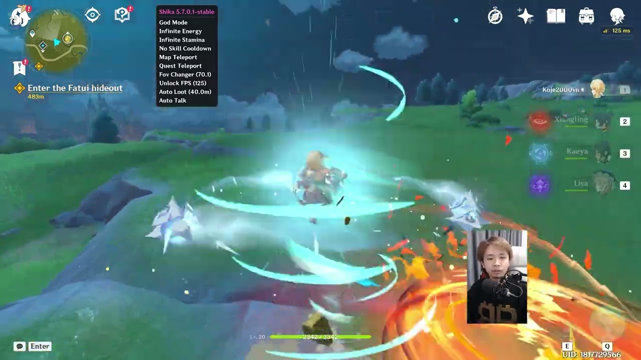 Hack Genshin Impact vì MiChó nói quá nhiều mà không cho nút skip