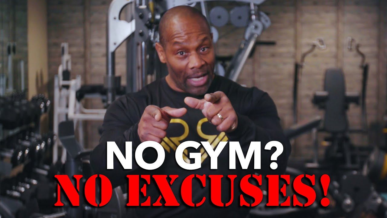 NO GYM? NO EXCUSES! Living Your Champion Life From Home