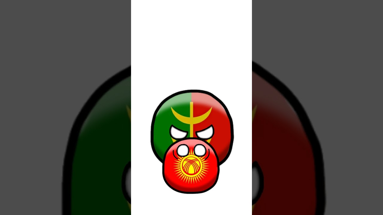 История Кыргызстан🇰🇬 #shorts #countryballs #like #edit #live #trending #tiktok #trendingshorts