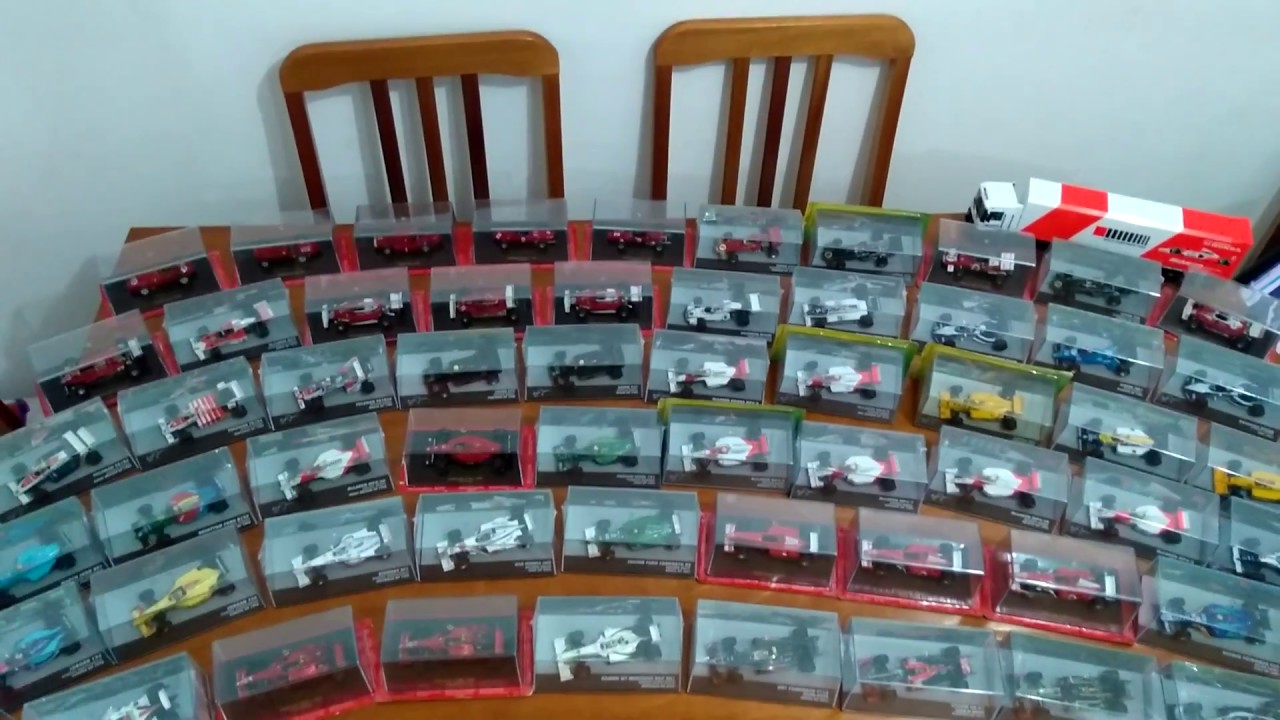 Minha Coleção de Miniaturas de Formula 1 (Escala 1/43)