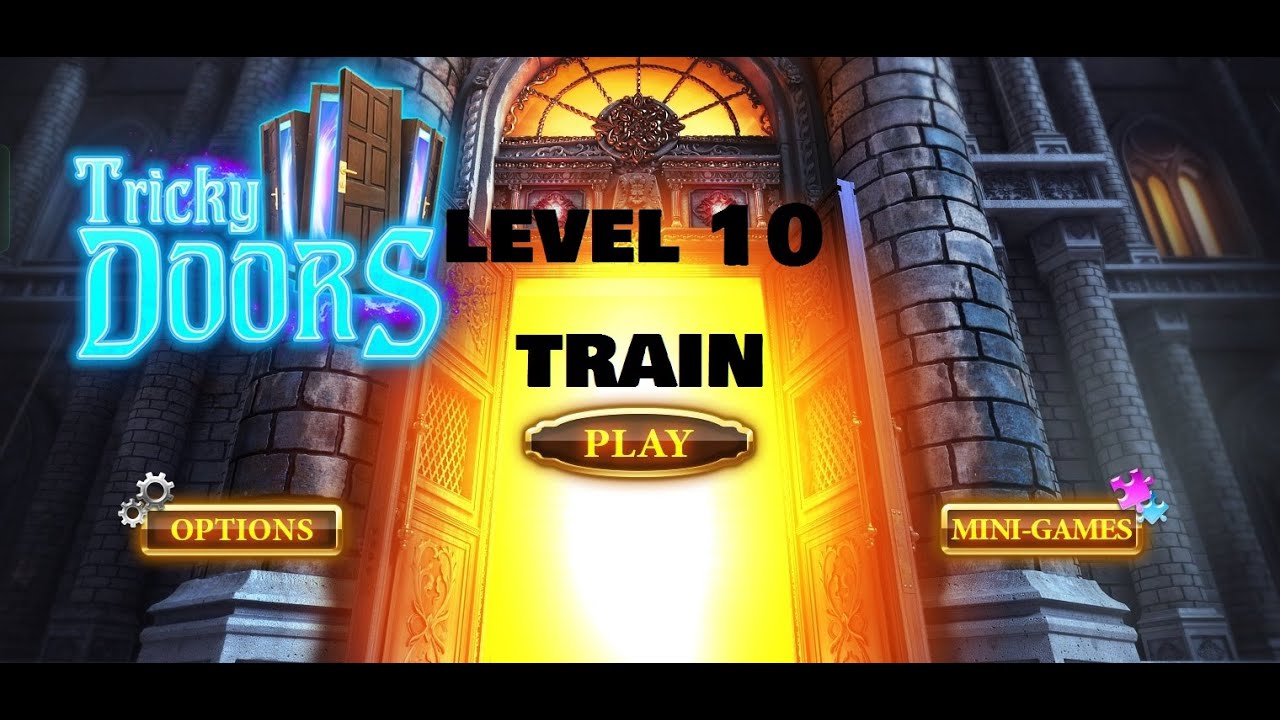 Tricky Doors walkthrough level  10 Train