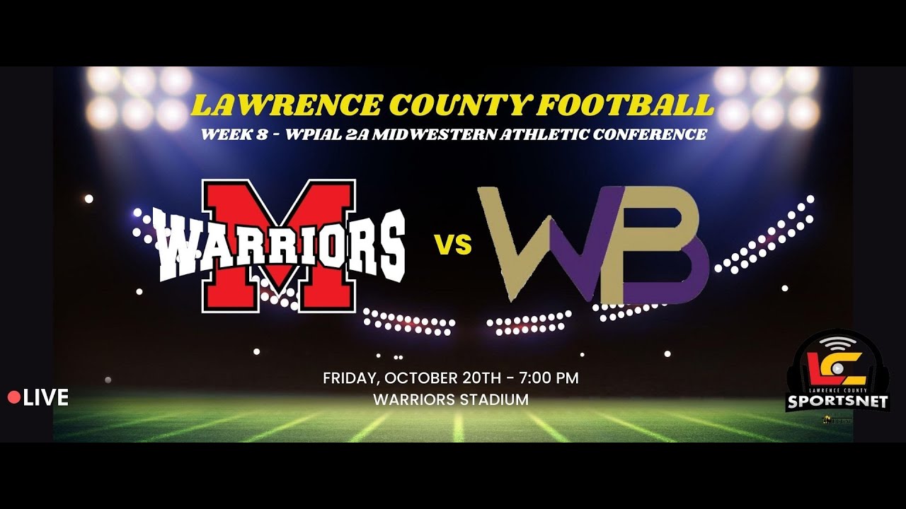 Mohawk Warriors vs. Western Beaver Golden Beavers - WPIAL Football - Week 8 - Oct. 20, 2023
