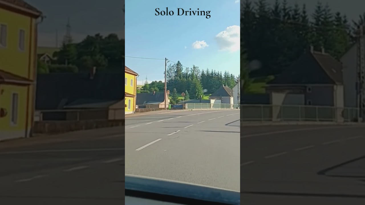 Solo Driving in Germany I World Street Tour I #germany #travel #streettour #nature