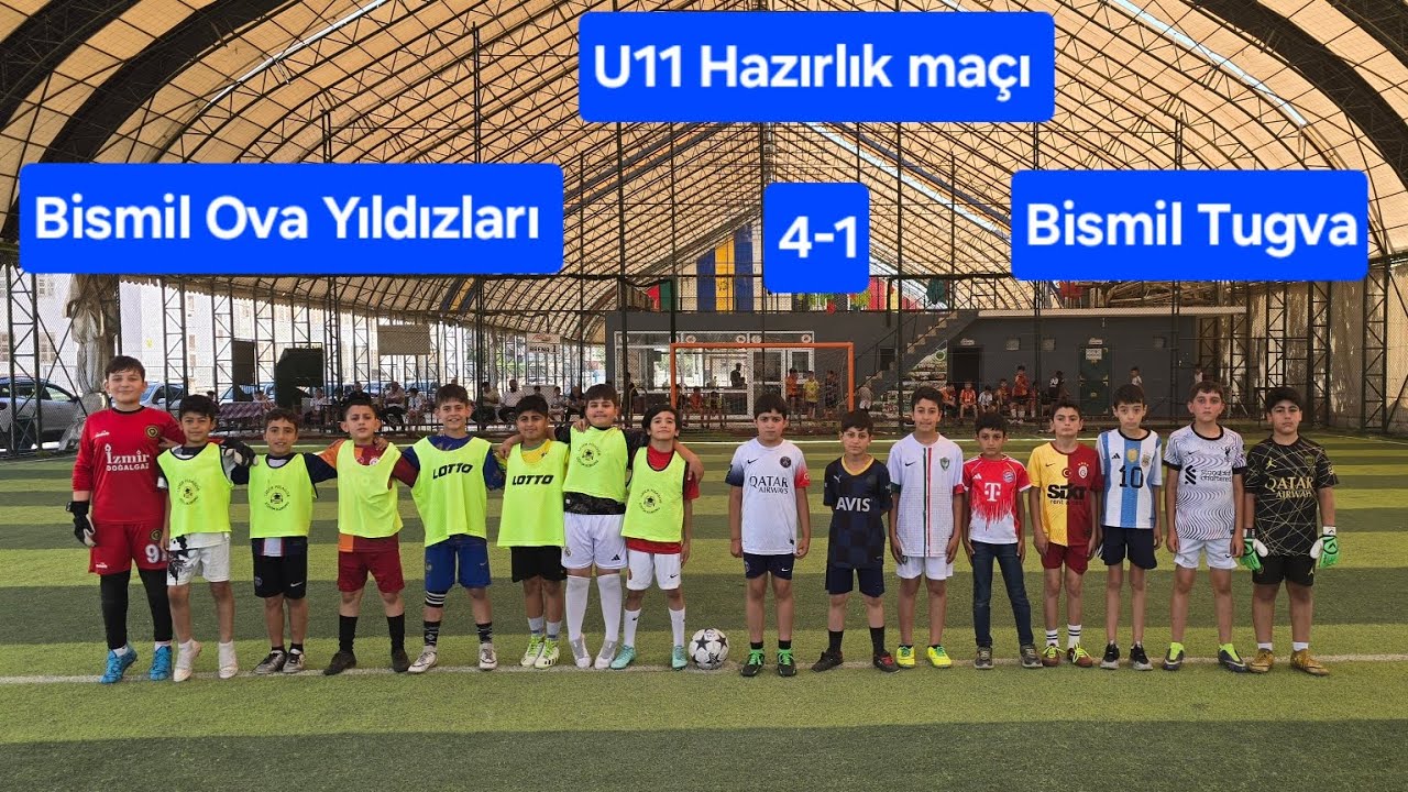 U11 (2014-2015) doğumlularımız hazırlık maçı.